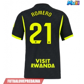 Lacne Muži Futbalové dres Atletico Madrid Cristian Romero #21 2026-27 Krátky Rukáv - Preč